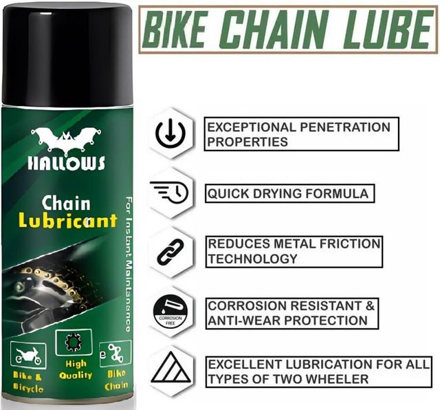 Bike Chain Cleaner Lubricant and Brush