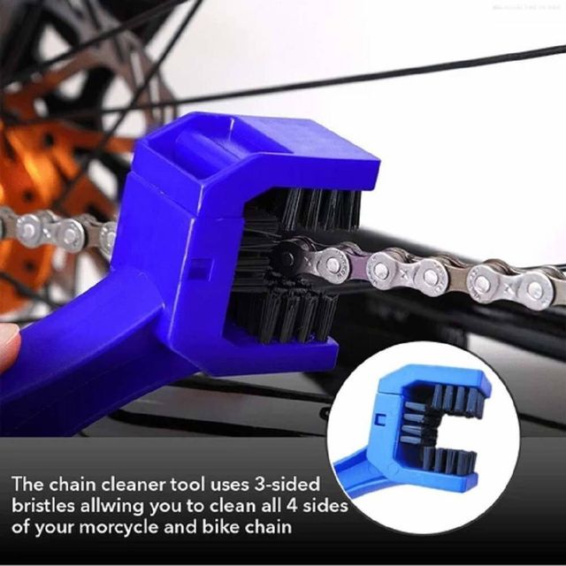 Bike Chain Cleaner Lubricant and Brush